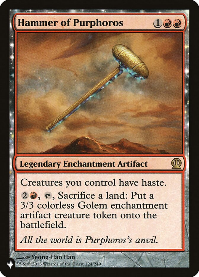 Hammer of Purphoros, The List · ths-124