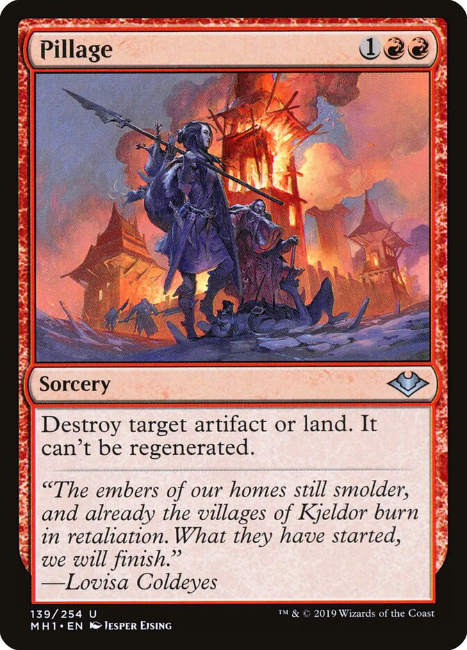 Pillage, Modern Horizons · 139/254
