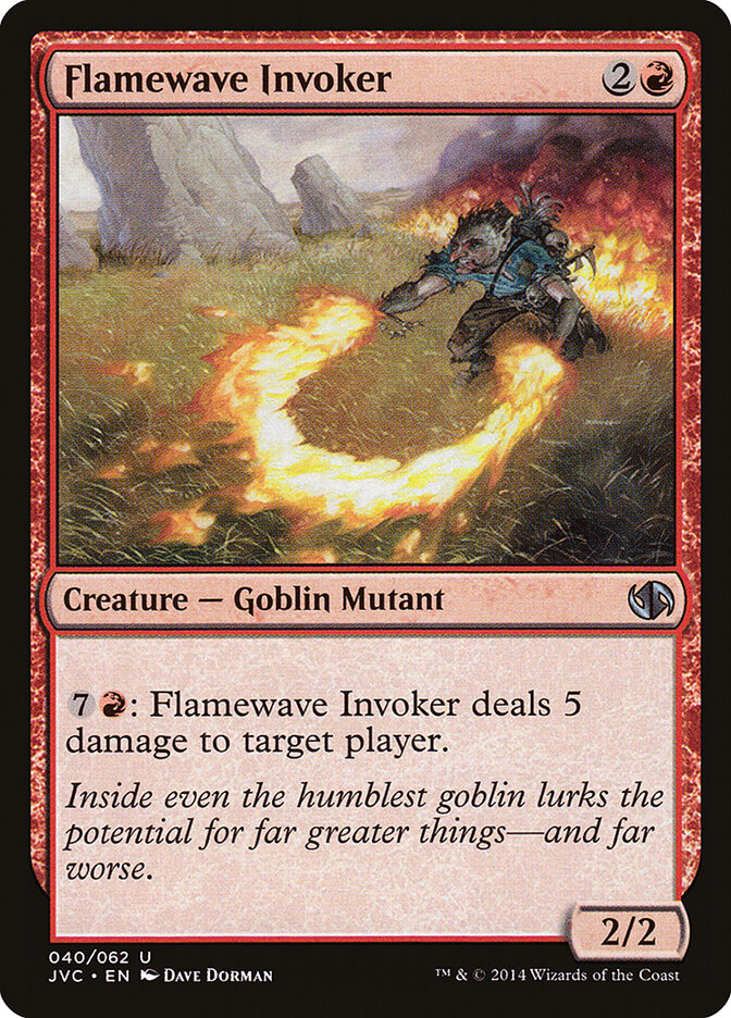 Flamewave Invoker, Duel Decks Anthology: Jace vs. Chandra · 040/062