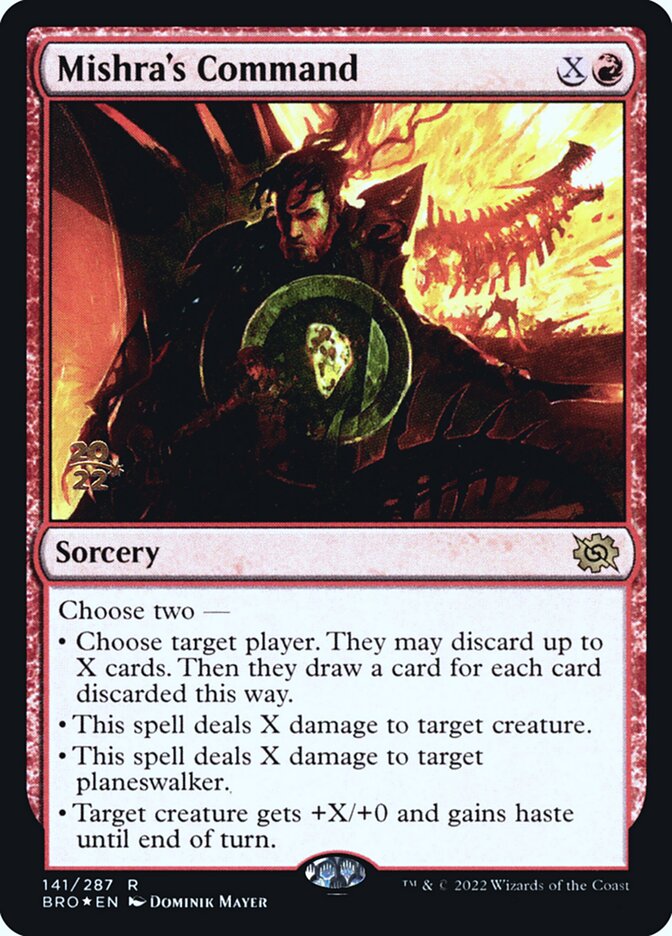 Mishra's Command, The Brothers' War Promos · 141/287