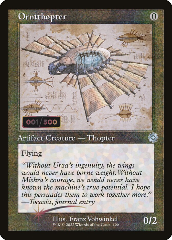 Ornithopter, The Brothers' War Retro Artifacts · 100z