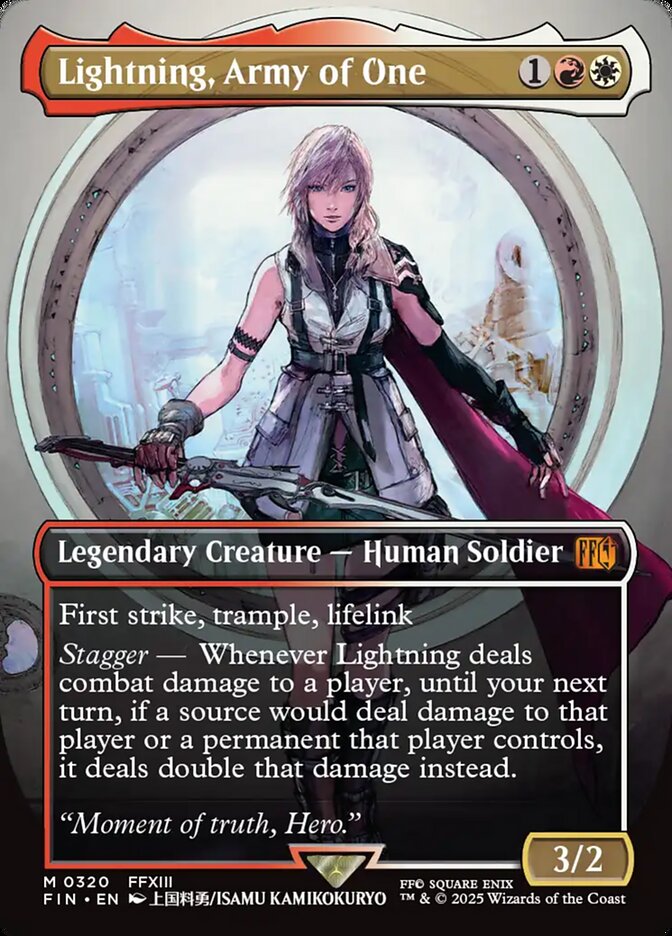 Lightning, Army of One, Final Fantasy · 0320