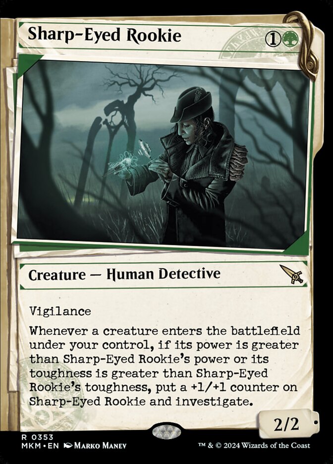 Sharp-Eyed Rookie, Murders at Karlov Manor · 0353