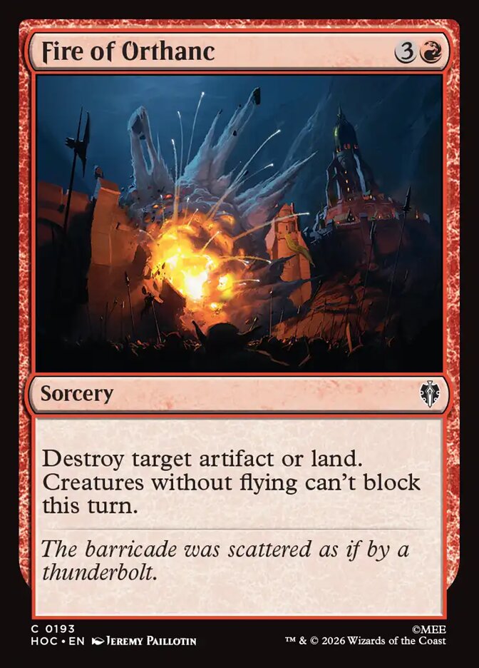 Fire of Orthanc, The Hobbit Eternal · 0193
