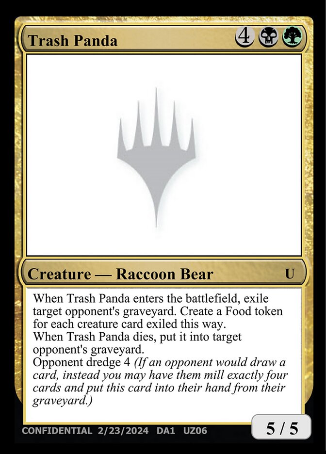 Trash Panda, Unknown Event · uz06