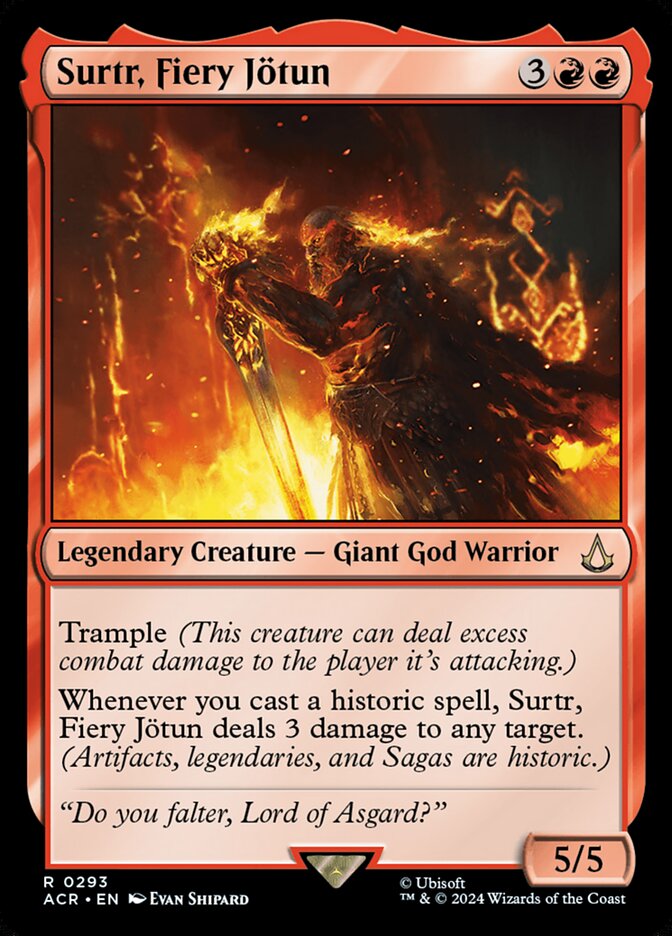 Surtr, Fiery Jötun, Assassin's Creed · 0293