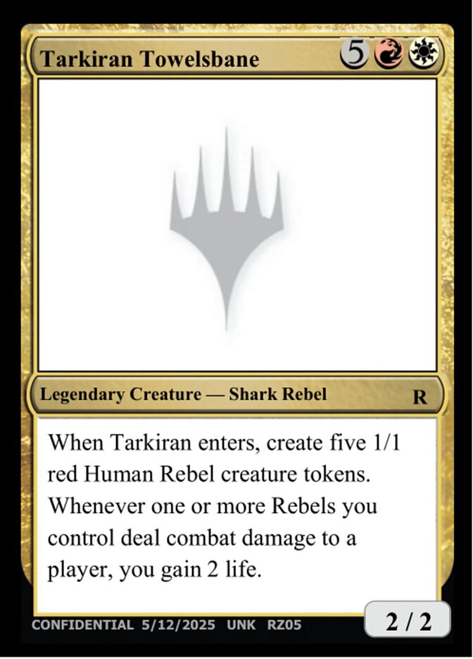 Tarkiran Towelsbane, Unknown Event · rz05k