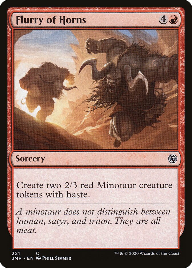 Flurry of Horns, Jumpstart · 321