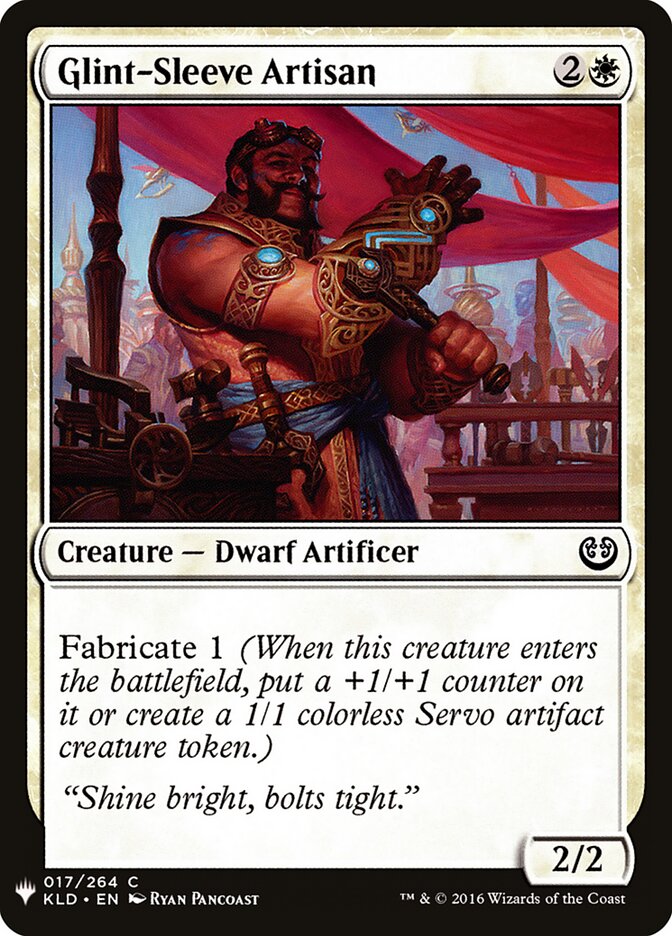 Glint-Sleeve Artisan, The List · kld-17