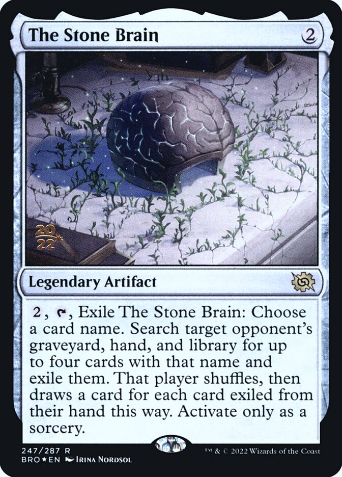 The Stone Brain, The Brothers' War Promos · 247/287