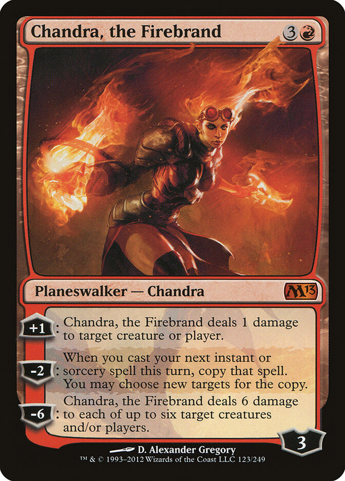 Chandra, the Firebrand, Magic 2013 · 123/249