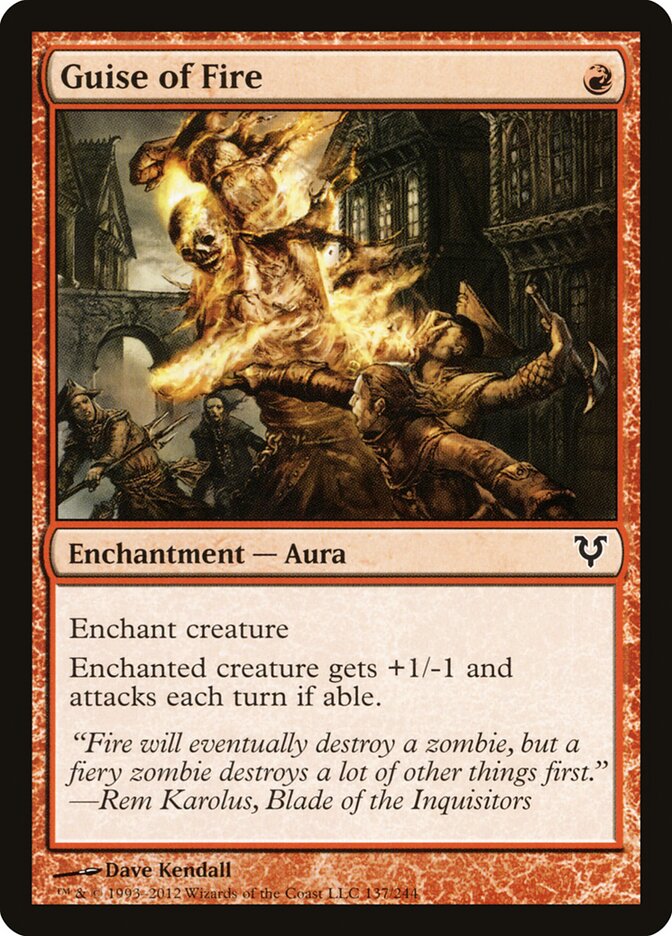 Guise of Fire, Avacyn Restored · 137/244