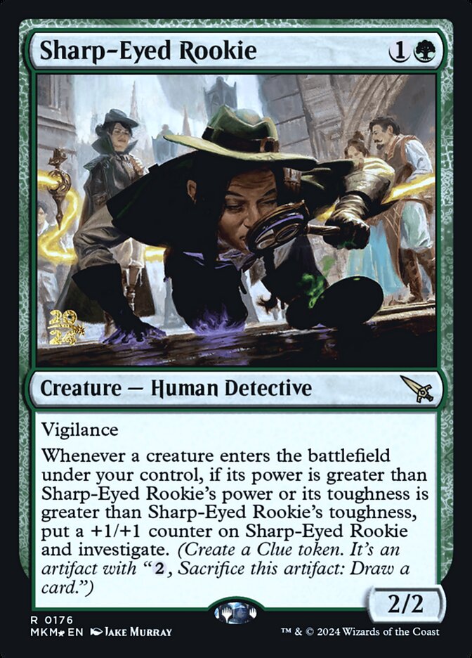 Sharp-Eyed Rookie, Murders at Karlov Manor Promos · 0176