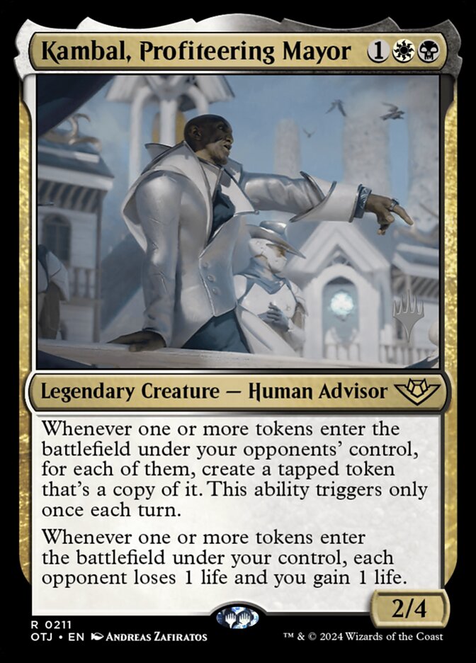 Kambal, Profiteering Mayor, Outlaws of Thunder Junction Promos · 0211