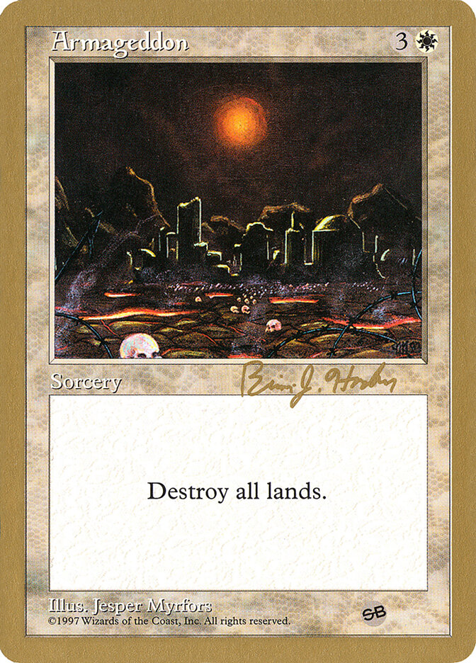 Armageddon, World Championship Decks 1998 · bh7asb