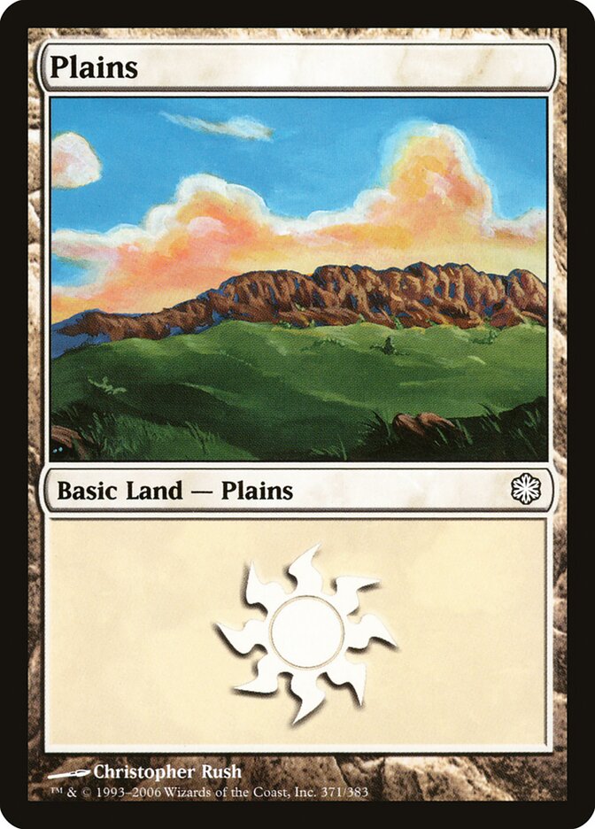Plains, Coldsnap Theme Decks · 371