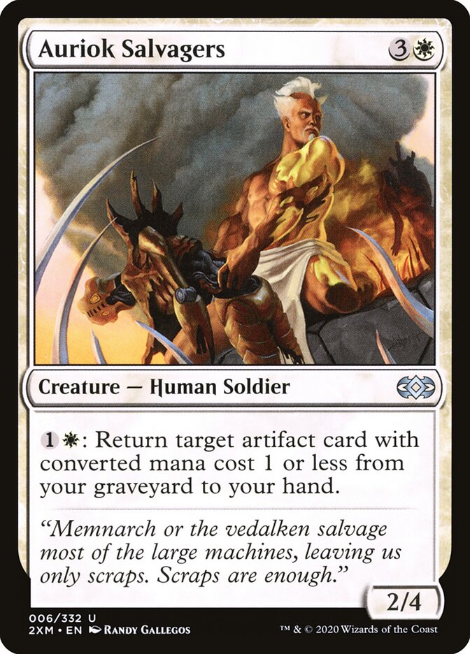 Auriok Salvagers, Double Masters · 006/332