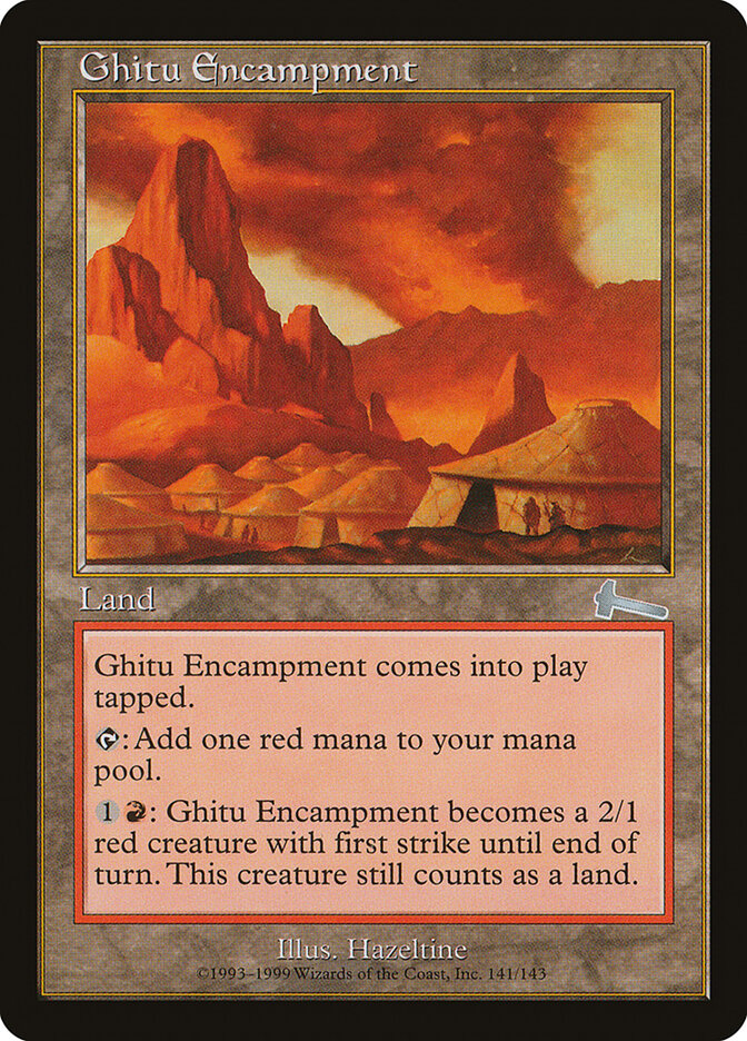 Ghitu Encampment, Urza's Legacy · 141/143