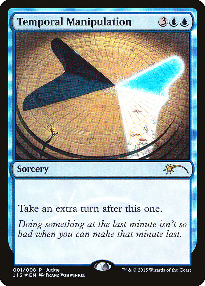 Temporal Manipulation, Judge Gift Cards 2015 · 001/008