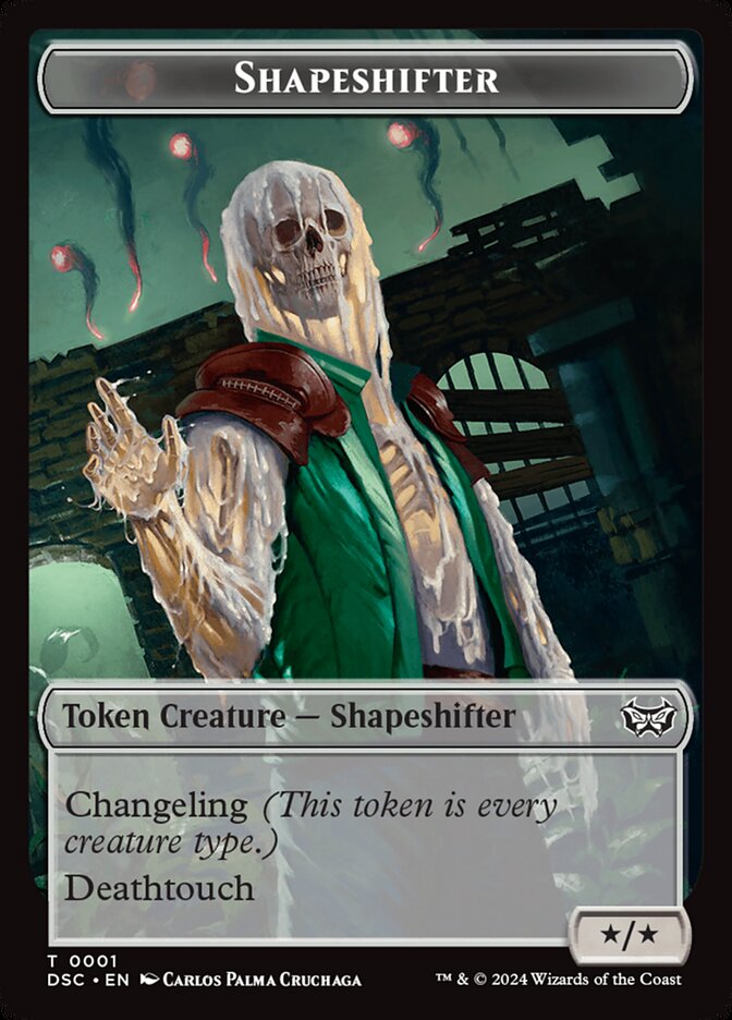 Shapeshifter, Duskmourn Commander Tokens · 0001