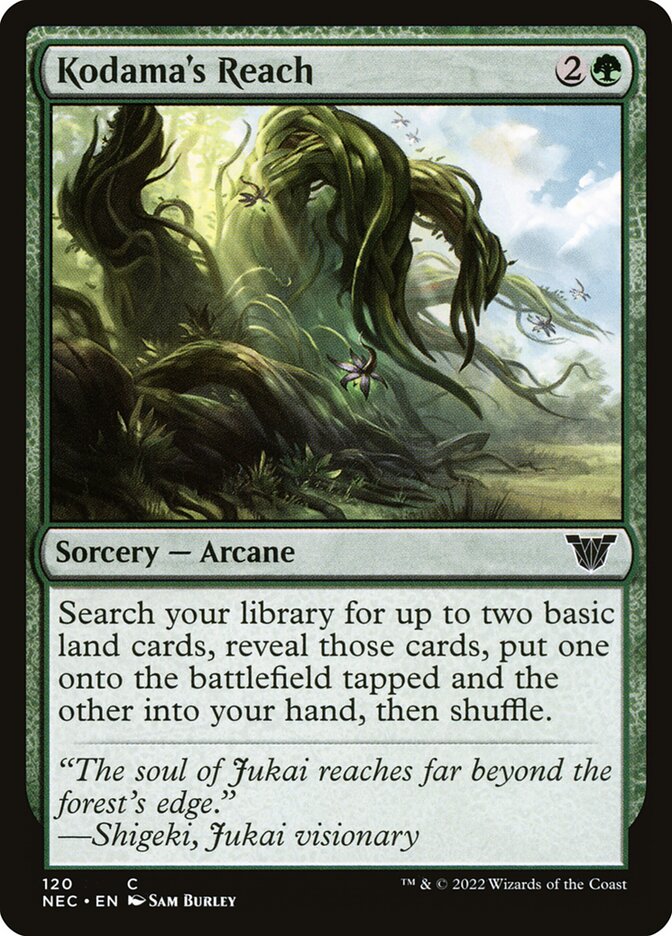 Kodama's Reach, Neon Dynasty Commander · 120