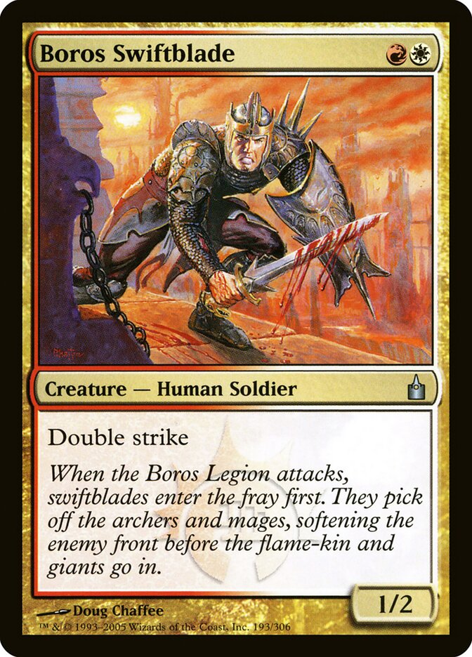 Boros Swiftblade, Ravnica: City of Guilds · 193/306