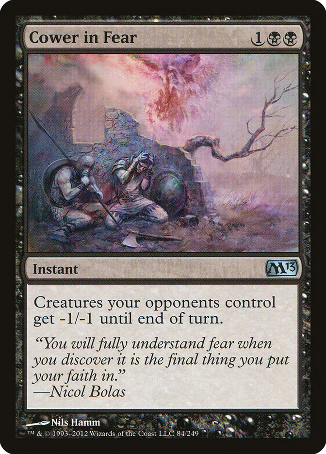 Cower in Fear, Magic 2013 · 84/249