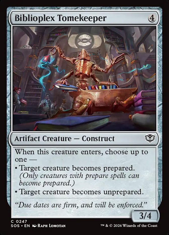 Biblioplex Tomekeeper, Secrets of Strixhaven · 0247