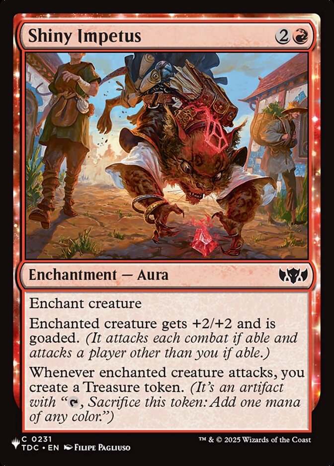 Shiny Impetus, The List · tdc-231