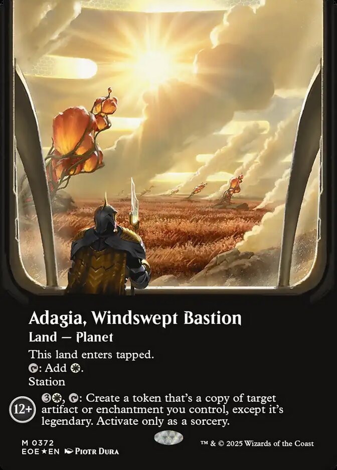 Adagia, Windswept Bastion, Edge of Eternities · 0372