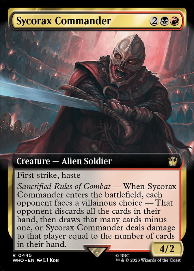 Sycorax Commander, Doctor Who · 0445
