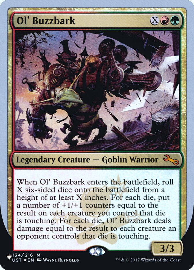 Ol' Buzzbark, The List (Unfinity Foil Edition) · 51