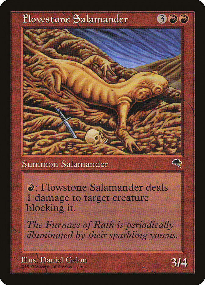 Flowstone Salamander, Tempest · 175