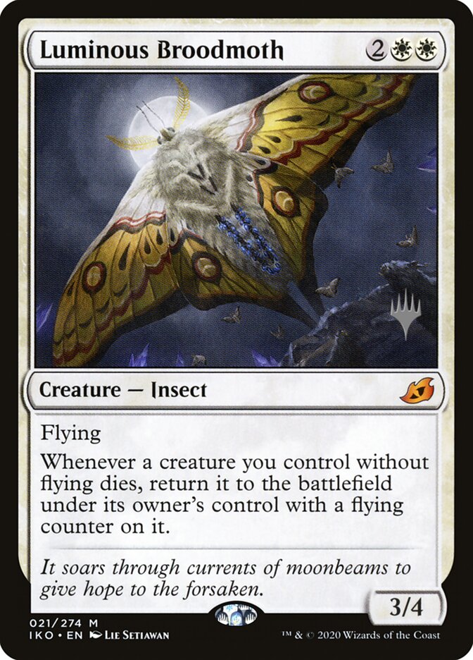 Luminous Broodmoth, Ikoria: Lair of Behemoths Promos · 021/274