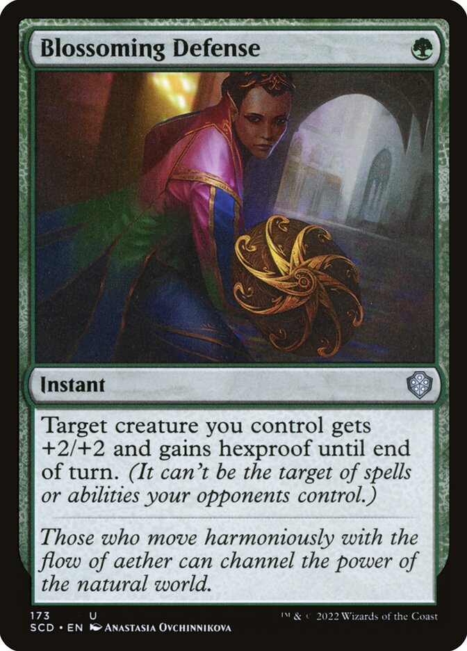 Blossoming Defense, Starter Commander Decks · 173