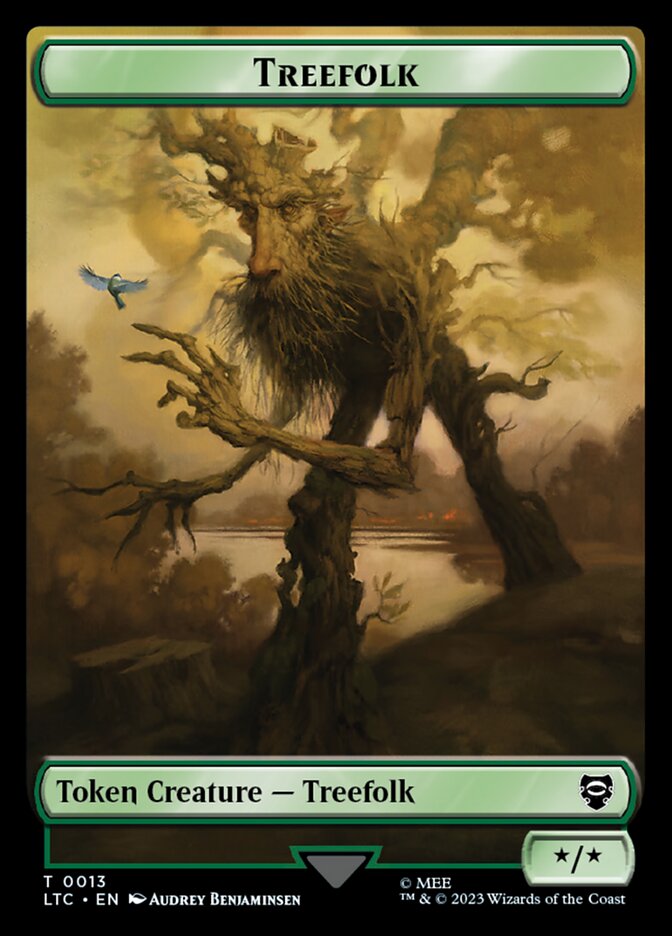 Treefolk, Tales of Middle-earth Commander Tokens · 0013
