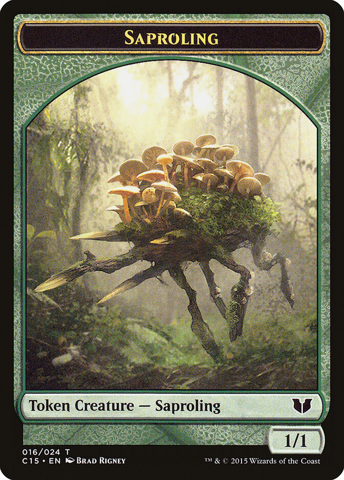 Saproling, Commander 2015 Tokens · 016