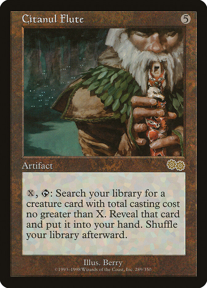 Citanul Flute, Urza's Saga · 289/350