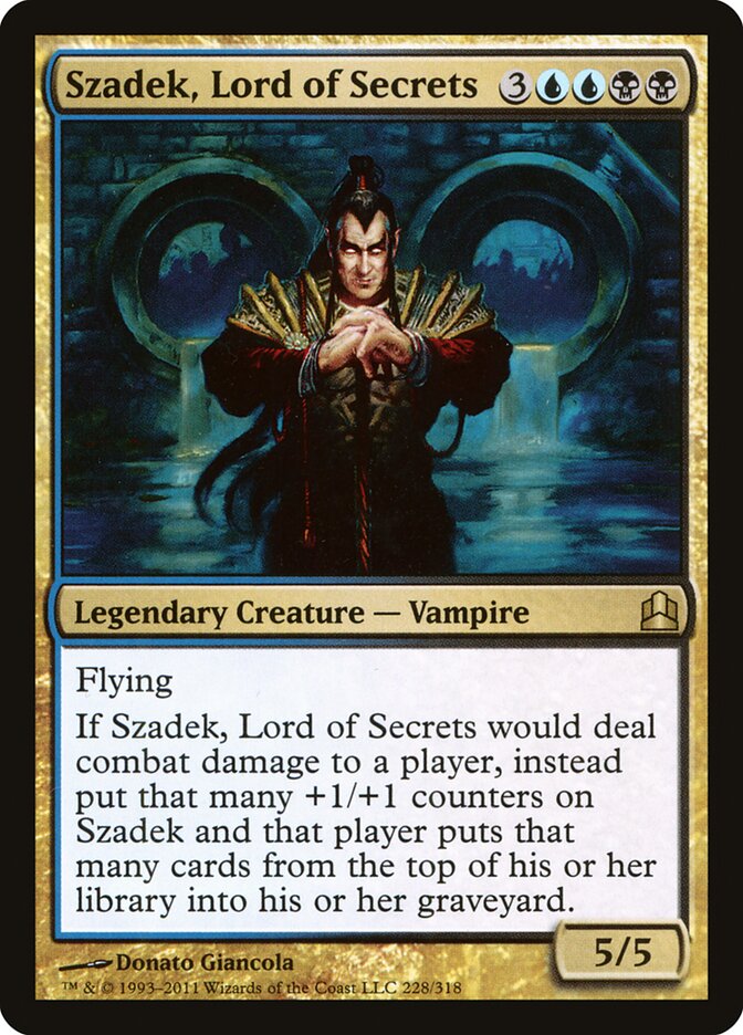 Szadek, Lord of Secrets, Commander 2011 · 228/318