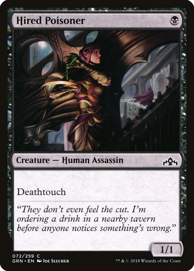 Hired Poisoner, Guilds of Ravnica · 072/259
