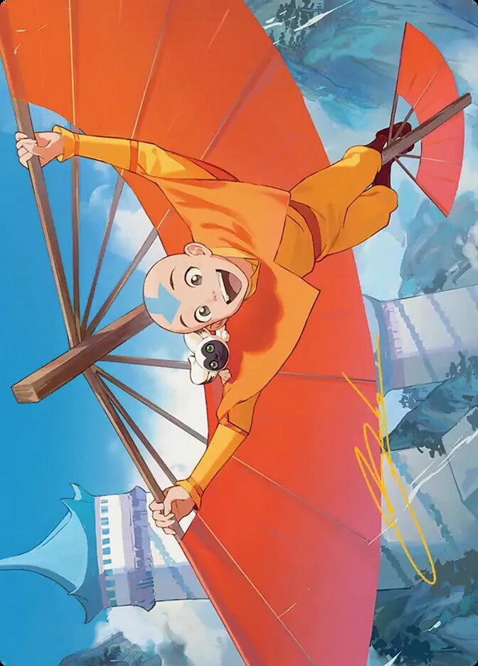 Aang, the Last Airbender // Aang, the Last Airbender, Avatar: the Last Airbender Art Series · 0001