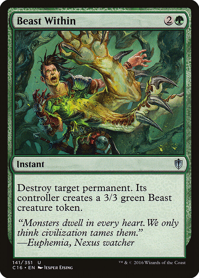 Beast Within, Commander 2016 · 141/351