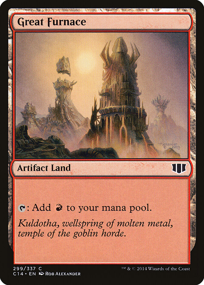 Great Furnace, Commander 2014 · 299/337
