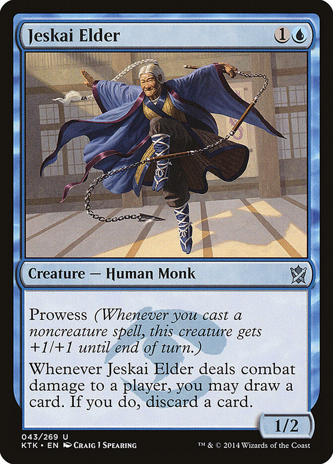 Jeskai Elder, Khans of Tarkir · 043/269