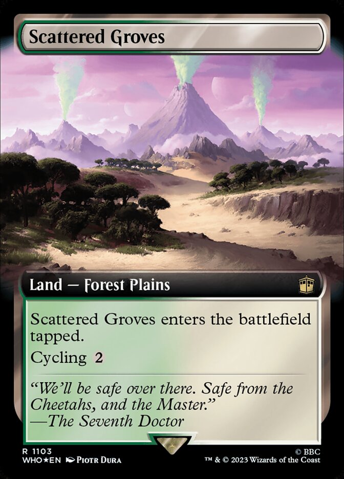 Scattered Groves, Doctor Who · 1103