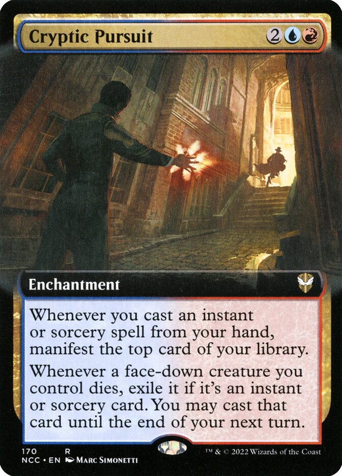 Cryptic Pursuit, New Capenna Commander · 170