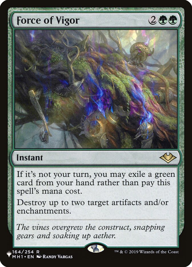 Force of Vigor, The List · mh1-164