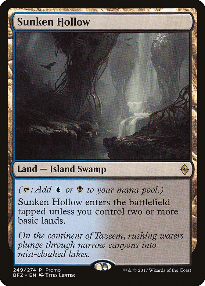 Sunken Hollow, BFZ Standard Series · 249/274