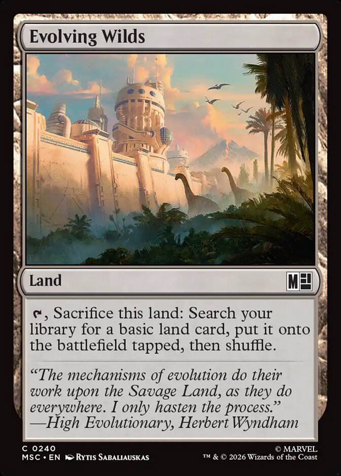 Evolving Wilds, Marvel Super Heroes Commander · 0240