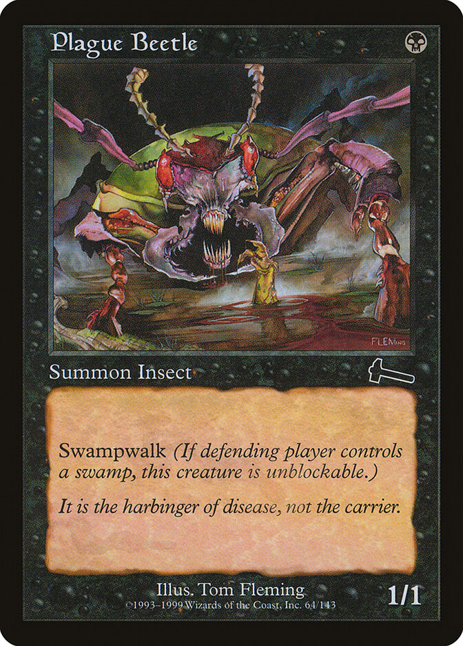 Plague Beetle, Urza's Legacy · 64/143